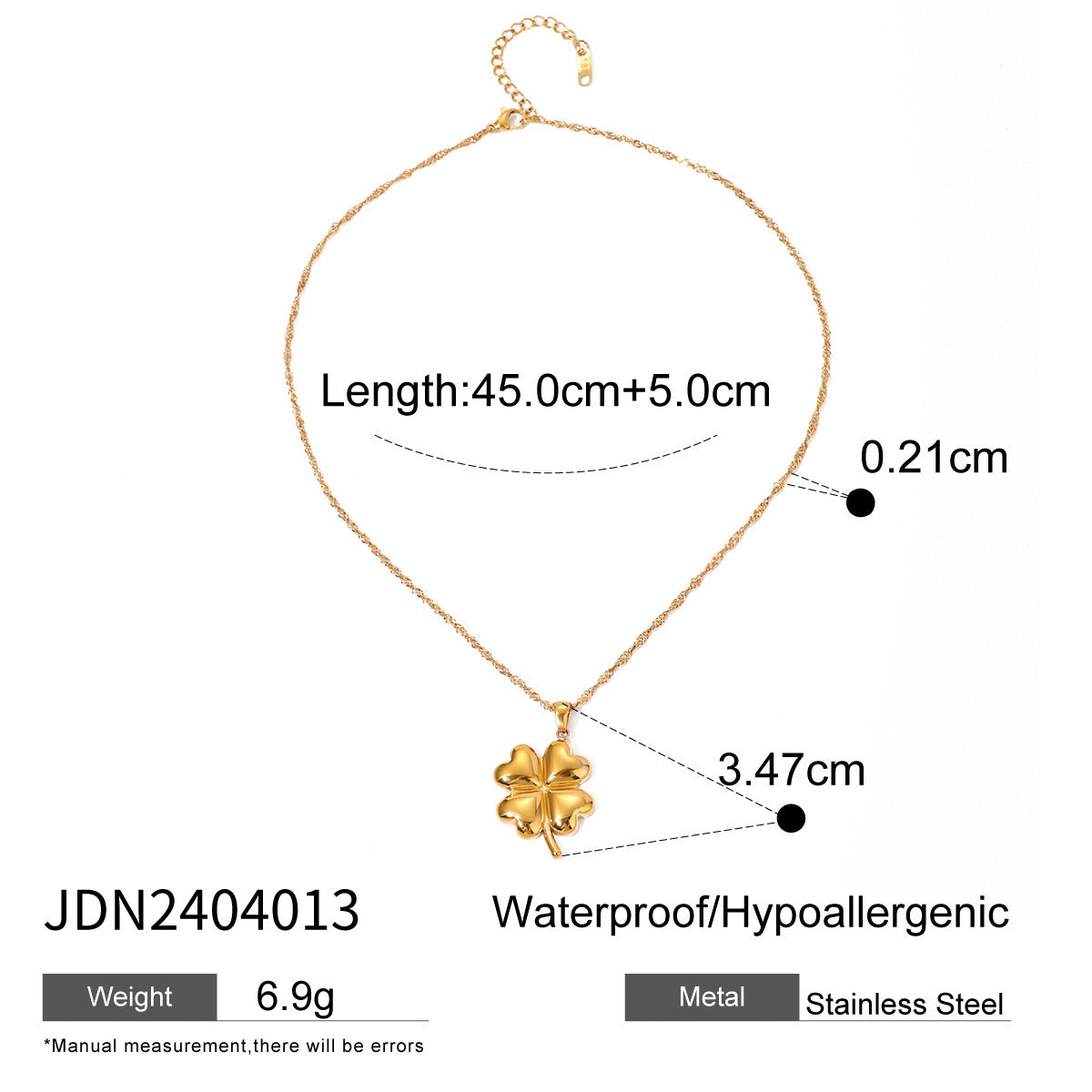 Fashion Simple Titanium Steel Necklace Pendant - FASHIONKULTUR