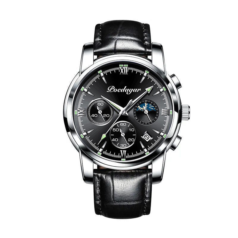 Multifunctional Men's Watch Luminous Waterproof Quartz Wrist Watch - FASHIONKULTUR