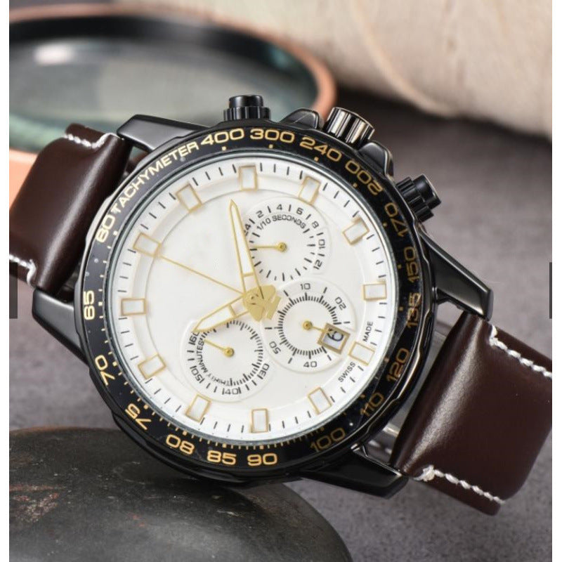Men's Day Six-pin Full-function Quartz Watch - FASHIONKULTUR