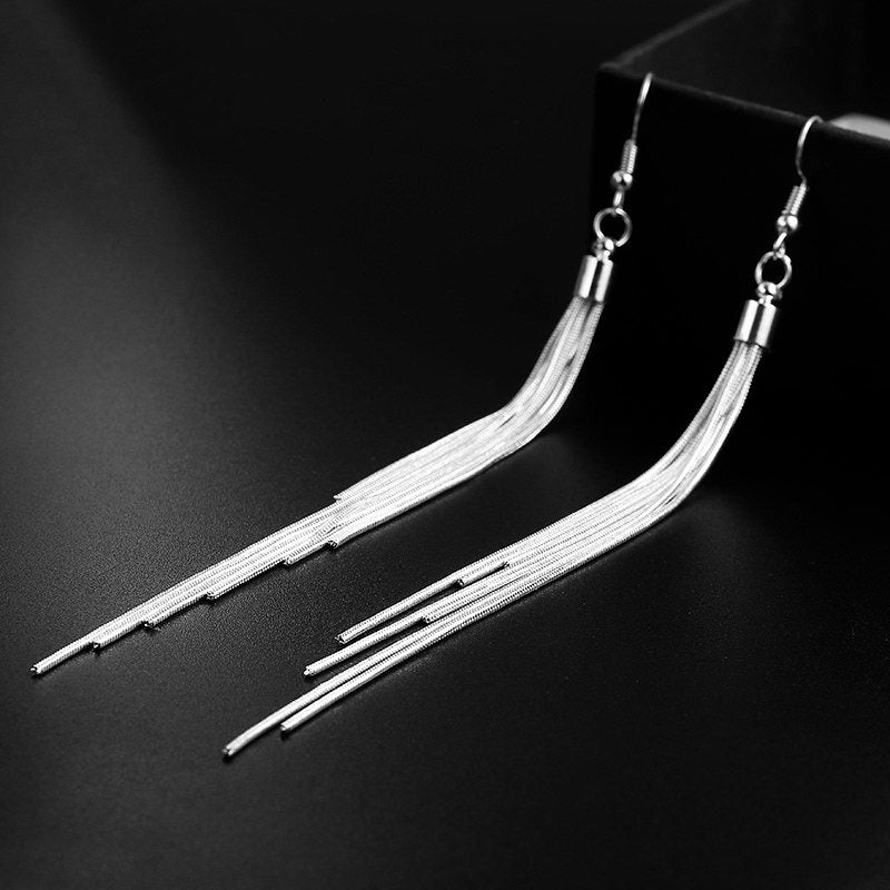 Long Tassel Earrings - FASHIONKULTUR
