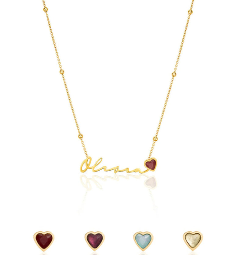 Personalized Stainless Steel Necklace For Women - FASHIONKULTUR