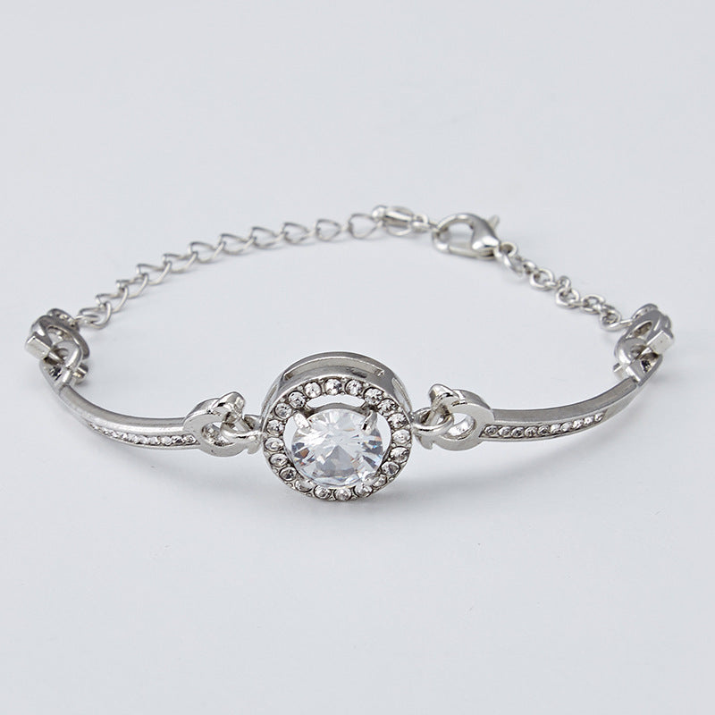 Women's Casual Diamond Quartz Bracelet Watch - FASHIONKULTUR