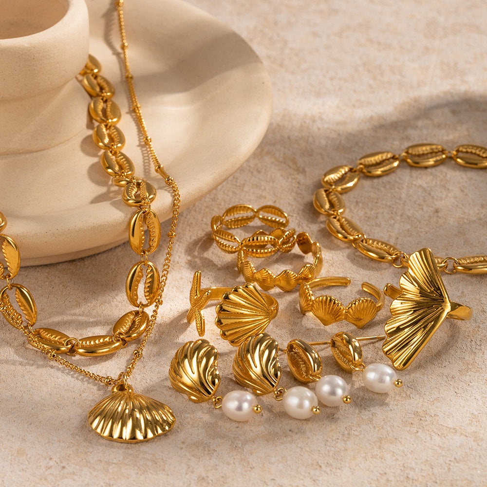 Versatile Seashell And Ocean Element Jewelry - FASHIONKULTUR