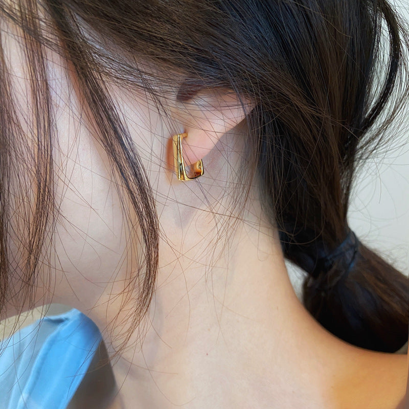 European And American Style Geometric Earrings - FASHIONKULTUR