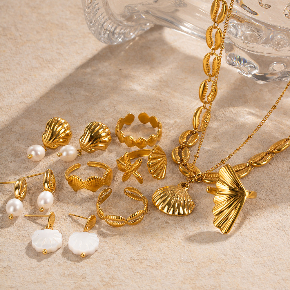Versatile Seashell And Ocean Element Jewelry - FASHIONKULTUR