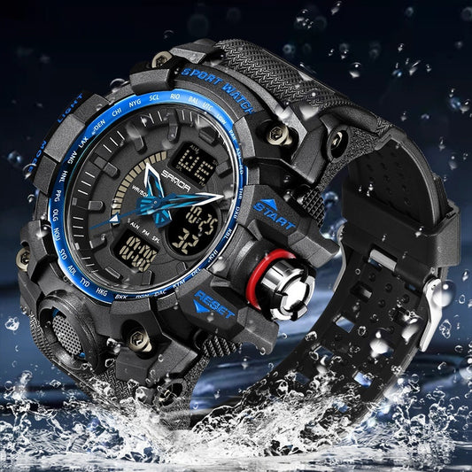 Electronic Youth Student Fashion Trend Cool Men's Watch - FASHIONKULTUR