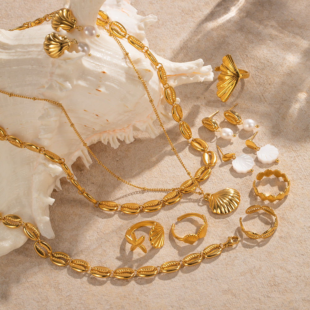 Versatile Seashell And Ocean Element Jewelry - FASHIONKULTUR