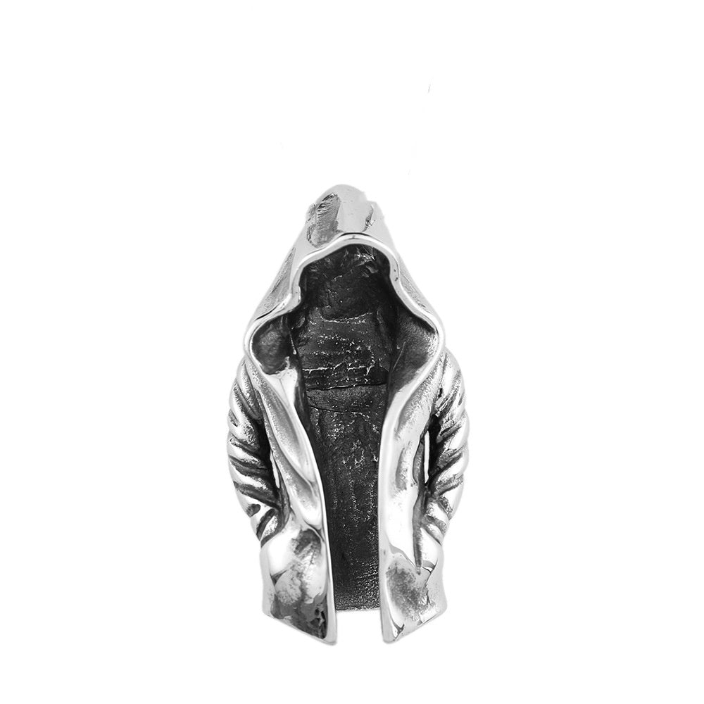 Dark Style Assassin Cloak Stainless Steel Pendant Necklace Ornament - FASHIONKULTUR