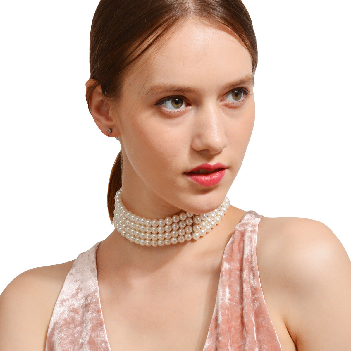 Women's Fashion Trend Handmade Multilayer Pearl Necklace - FASHIONKULTUR