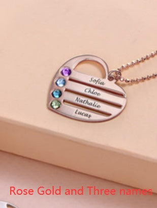 DIY Custom Engraved Name S925 Silver Diamond Necklace - FASHIONKULTUR
