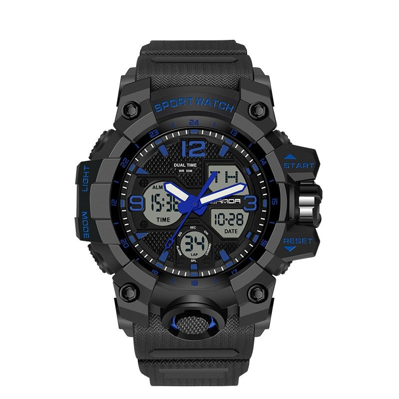 Electronic Youth Student Fashion Trend Cool Men's Watch - FASHIONKULTUR
