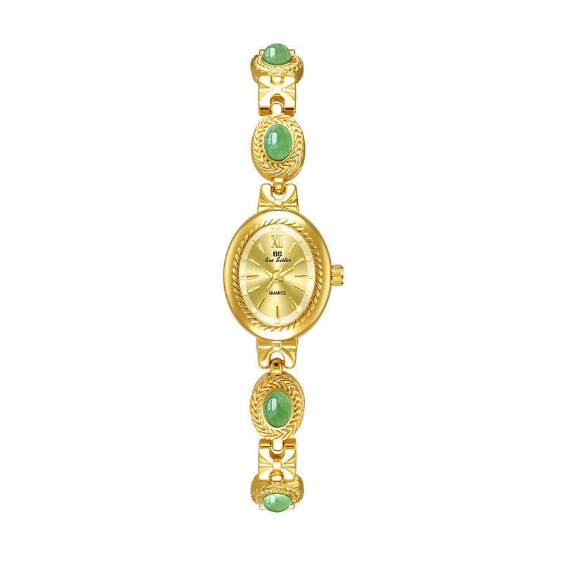 Natural Tigereye Maillard Advanced Chain Watch - FASHIONKULTUR