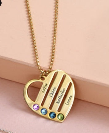 DIY Custom Engraved Name S925 Silver Diamond Necklace - FASHIONKULTUR