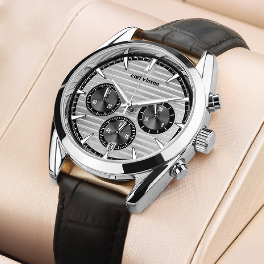 Men's Waterproof Luminous Quartz Watch - FASHIONKULTUR