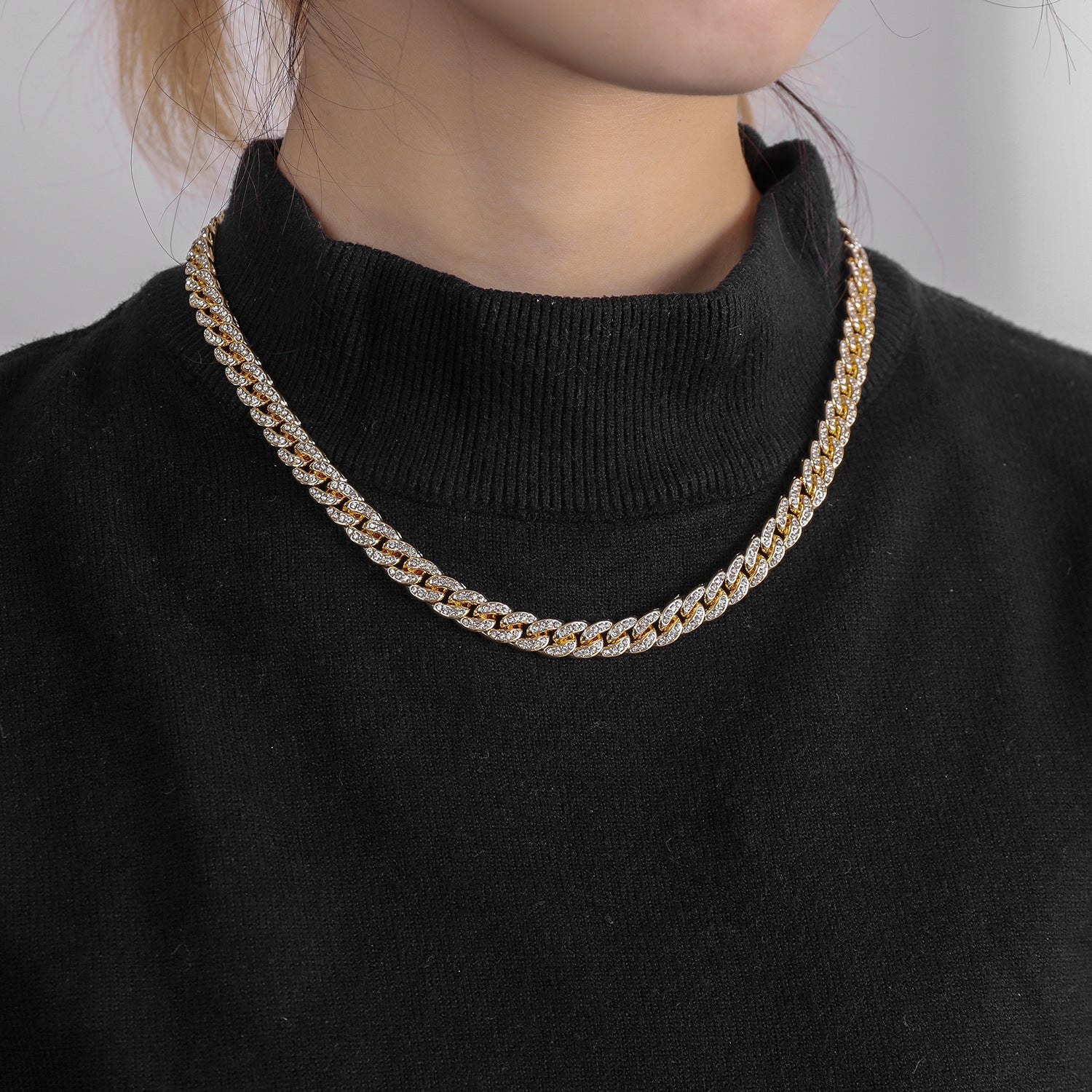 Simple Alloy Chain Men's And Women's Necklaces Hip Hop - FASHIONKULTUR
