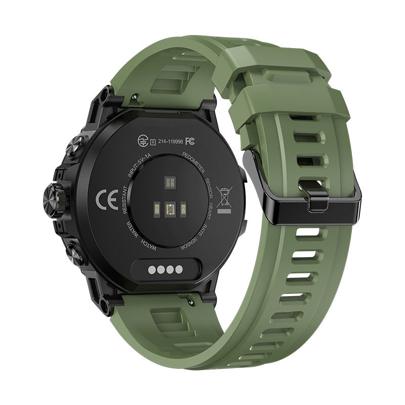 Altitude Air Pressure Compass Local Music Three-proof Sports Watch - FASHIONKULTUR