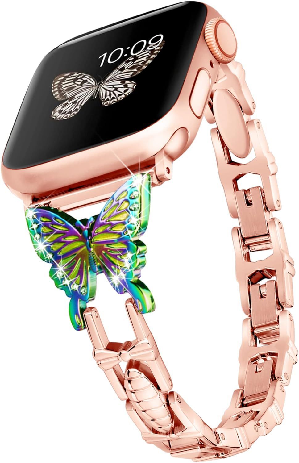 Watch Band Diamond Small Butterfly - FASHIONKULTUR