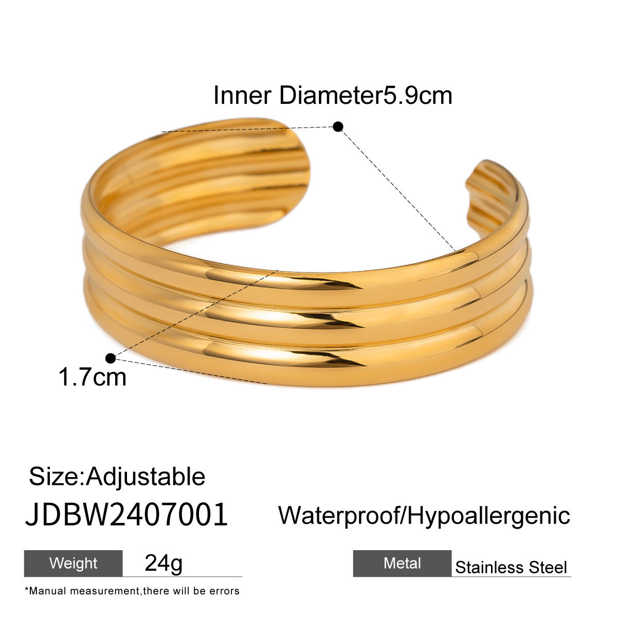 Stainless Steel Bracelet High-grade Non-fading - FASHIONKULTUR