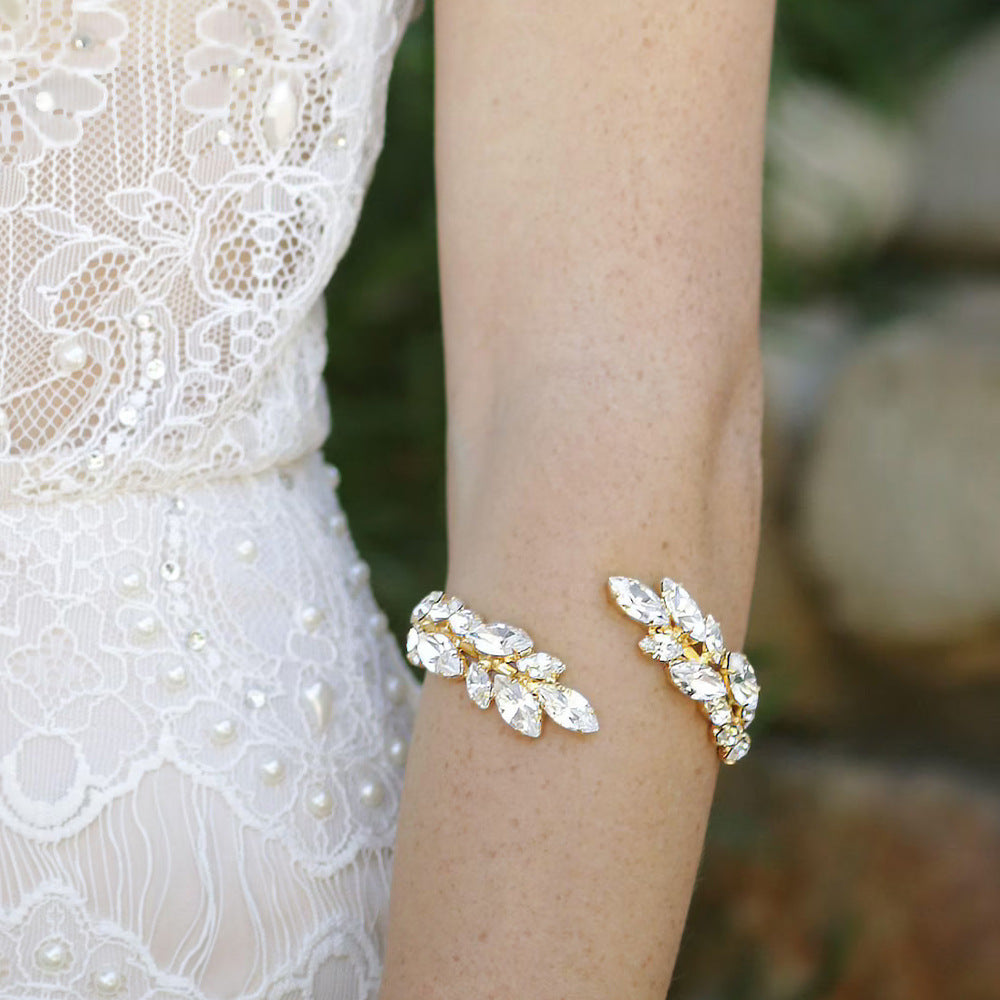 European And American Luxury Fashion Bride Wedding Bracelet - FASHIONKULTUR
