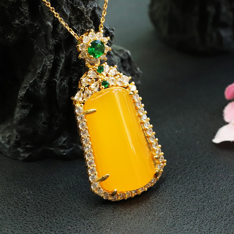 Topaz Pendant Agate Nothing Brand Jewelry - FASHIONKULTUR