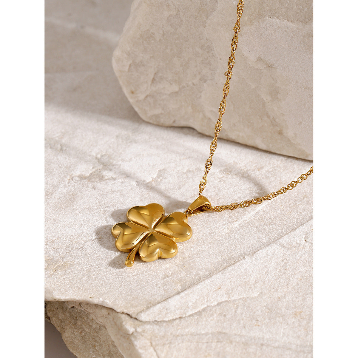 Fashion Simple Titanium Steel Necklace Pendant - FASHIONKULTUR