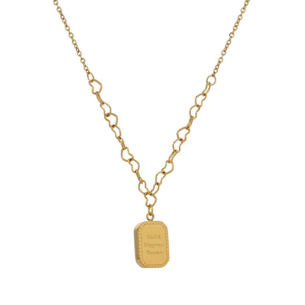 Retro Niche Wild Love Clavicle Chain Necklace - FASHIONKULTUR