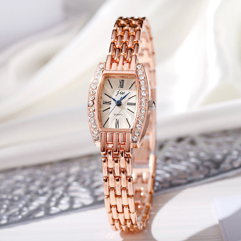 Women's Bucket-shaped Square Fashion Watch - FASHIONKULTUR