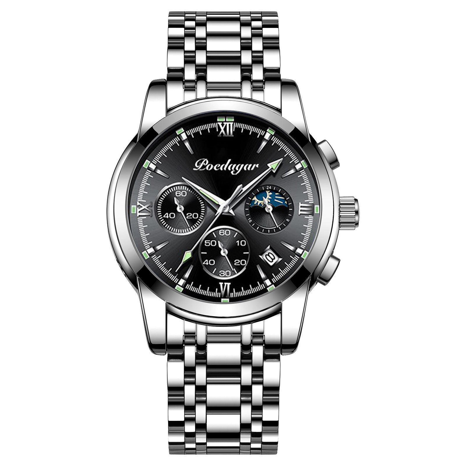 Multifunctional Men's Watch Luminous Waterproof Quartz Wrist Watch - FASHIONKULTUR