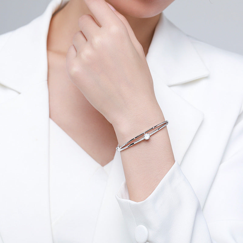 Simple Fashion Personality Lady Diamond Jewelry - FASHIONKULTUR
