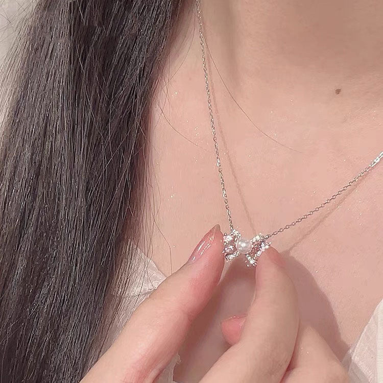 Bow Pearl Bracelet Sweet Light Luxury Ins Style - FASHIONKULTUR