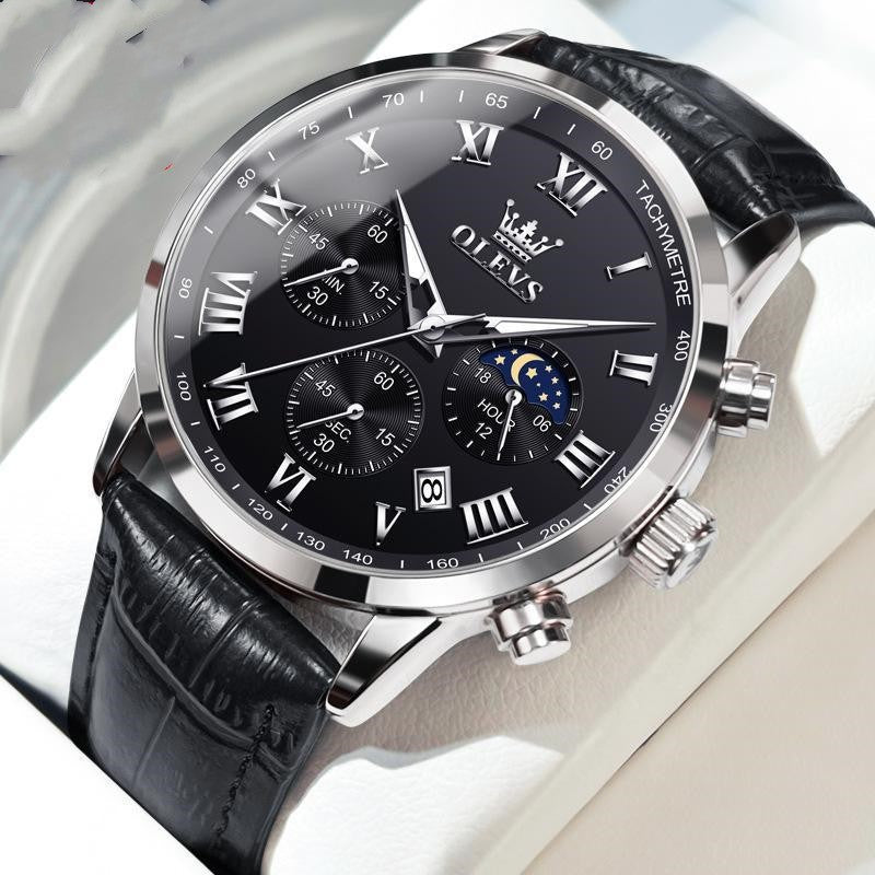 Multi-functional Timing Waterproof Luminous Quartz Watch - FASHIONKULTUR
