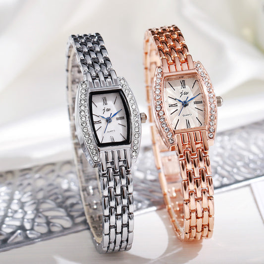 Women's Bucket-shaped Square Fashion Watch - FASHIONKULTUR