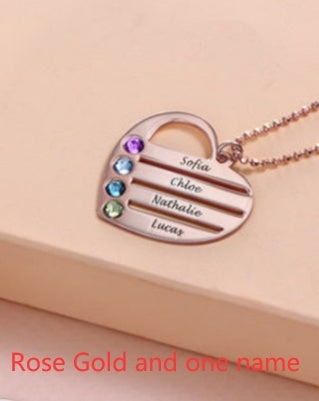 DIY Custom Engraved Name S925 Silver Diamond Necklace - FASHIONKULTUR