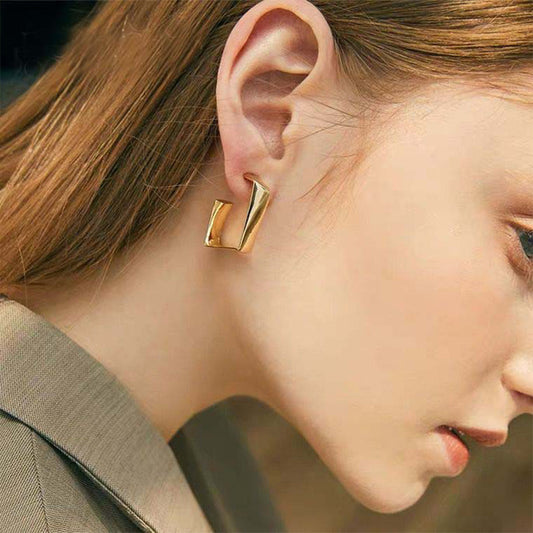 European And American Style Geometric Earrings - FASHIONKULTUR