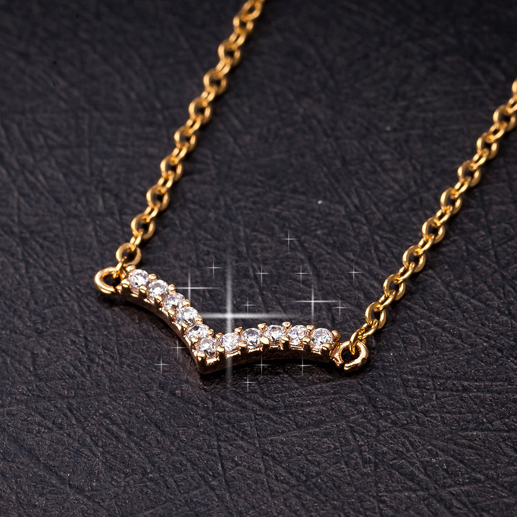 Goose Shaped Pendant High Quality Inlaid Zircon Necklace - FASHIONKULTUR