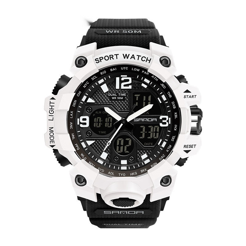 Electronic Youth Student Fashion Trend Cool Men's Watch - FASHIONKULTUR