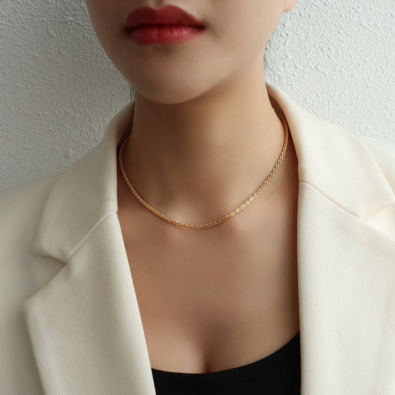 Starry Cauliflower Bracelet Necklace Jewelry Suit - FASHIONKULTUR