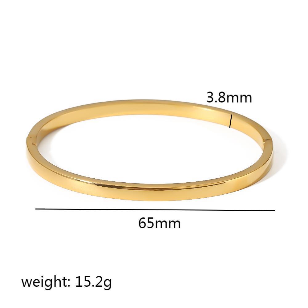 Ins Style Diamond-shaped Sparkling Titanium Steel Bracelet Does Not Fade - FASHIONKULTUR