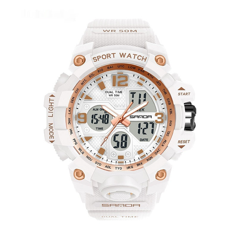 Electronic Youth Student Fashion Trend Cool Men's Watch - FASHIONKULTUR