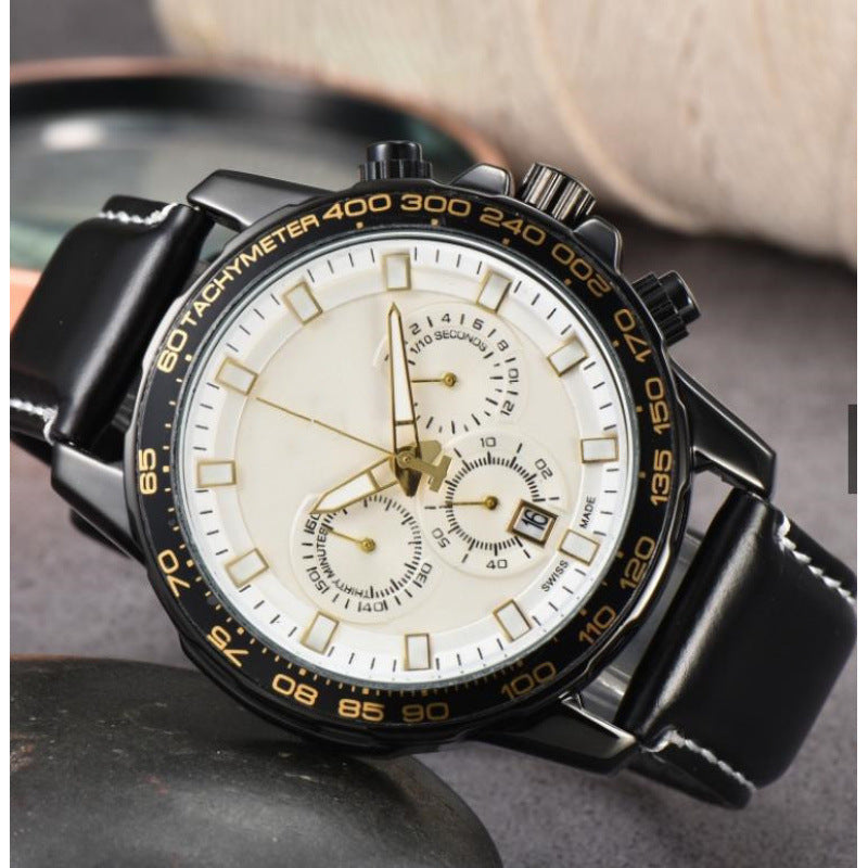 Men's Day Six-pin Full-function Quartz Watch - FASHIONKULTUR