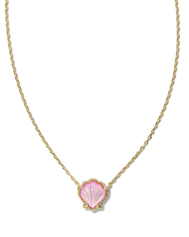 Aventurine Shell Conch Necklace Color - FASHIONKULTUR