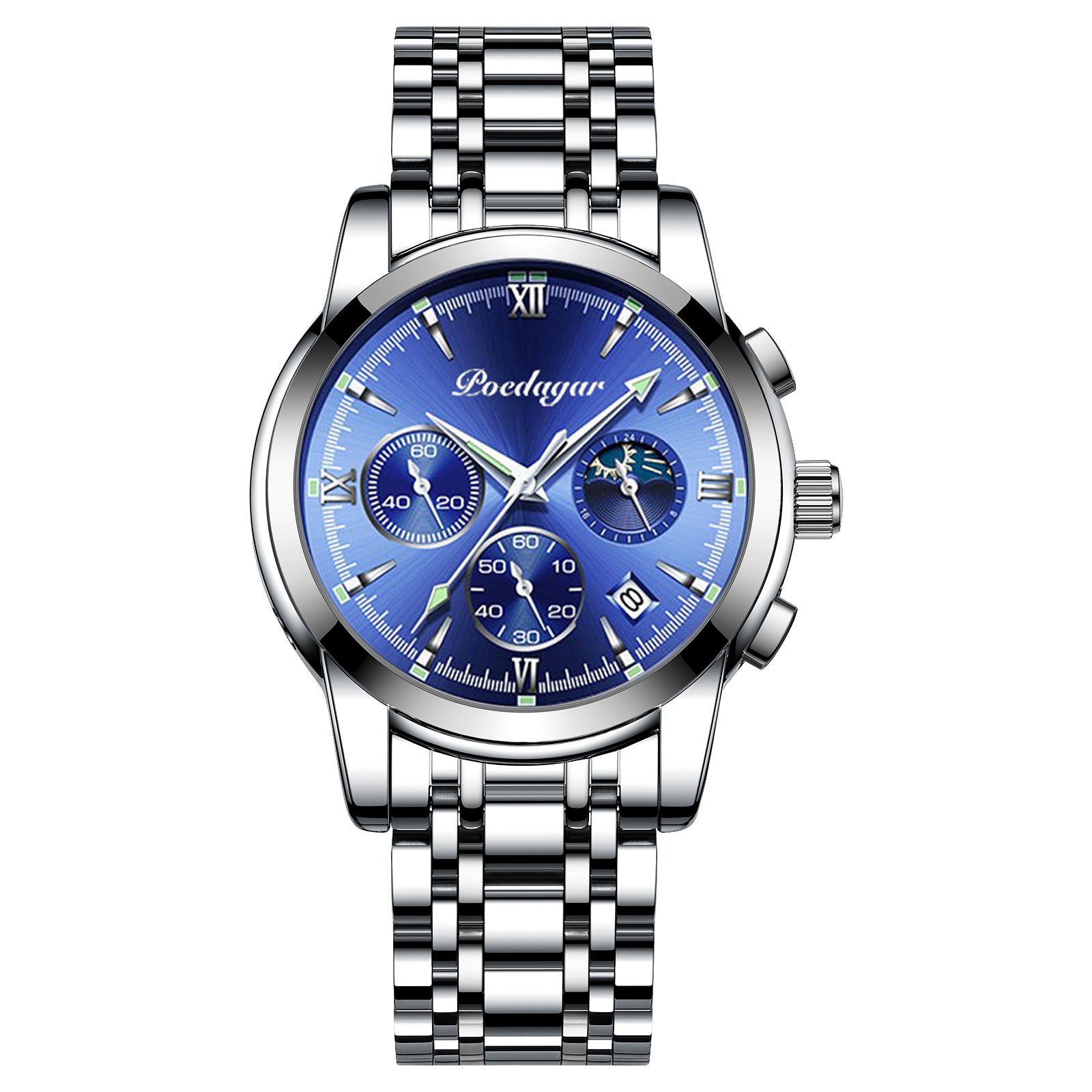 Multifunctional Men's Watch Luminous Waterproof Quartz Wrist Watch - FASHIONKULTUR
