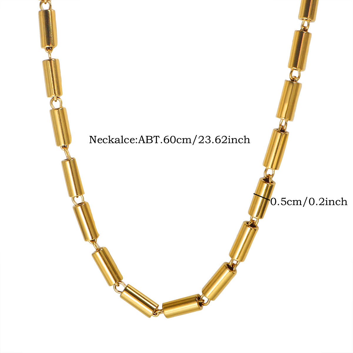 Stainless Steel Jewelry Set Fashion Minimalist Design - FASHIONKULTUR