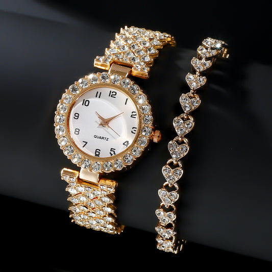 Fashion Numbers Diamond Women's Watch Bracelet - FASHIONKULTUR