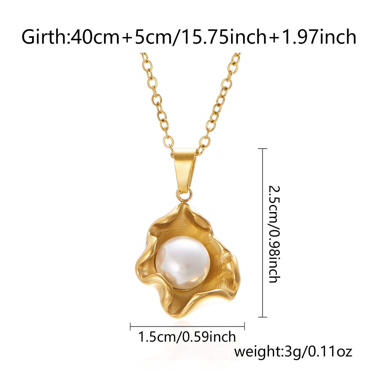 Women's Stainless Steel Necklace Fashion Hollowed-out - FASHIONKULTUR