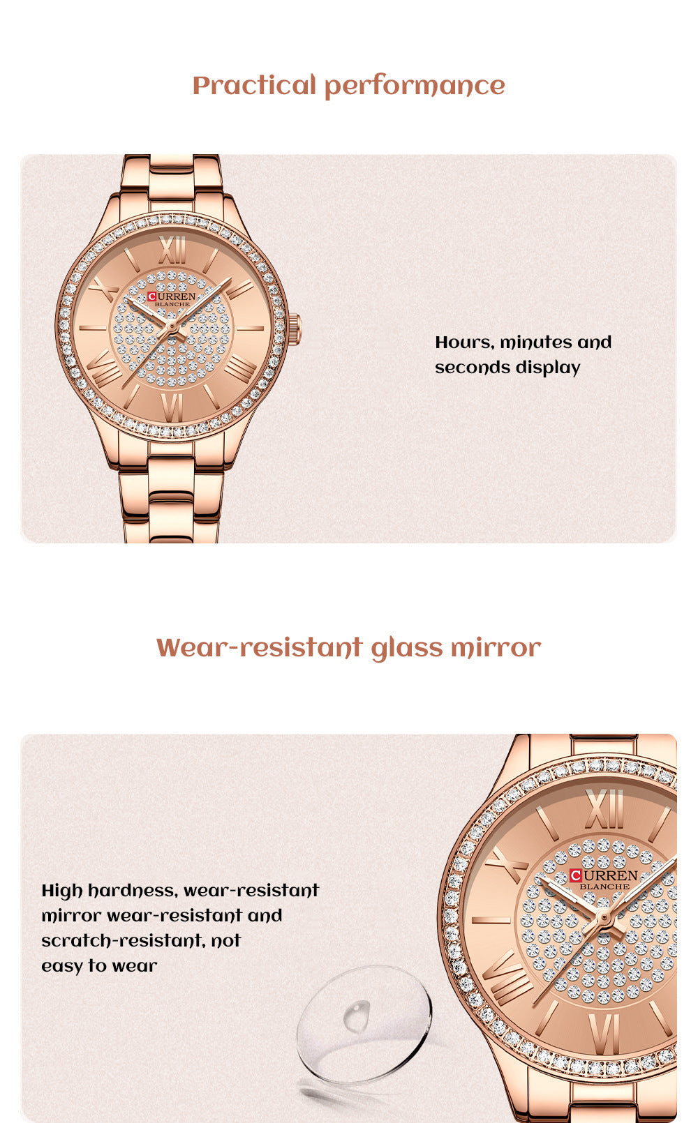 Women's Fashion Casual Women's Watch Quartz Watch - FASHIONKULTUR