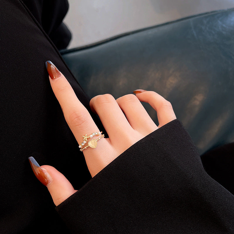 Niche High Design Opal Ring - FASHIONKULTUR