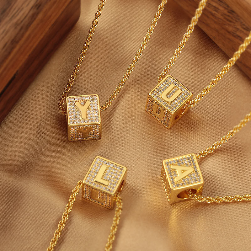 Fashion 26 English Letter Necklace Pendant - FASHIONKULTUR