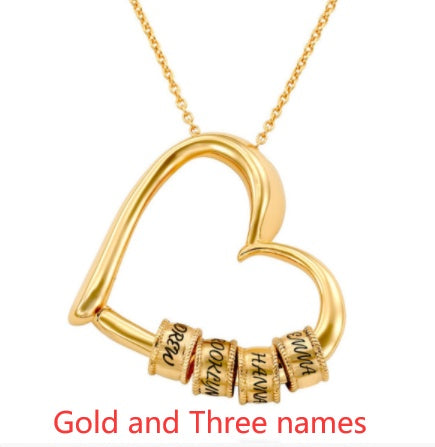 Heart Love Simple Beaded Pendant Necklace - FASHIONKULTUR