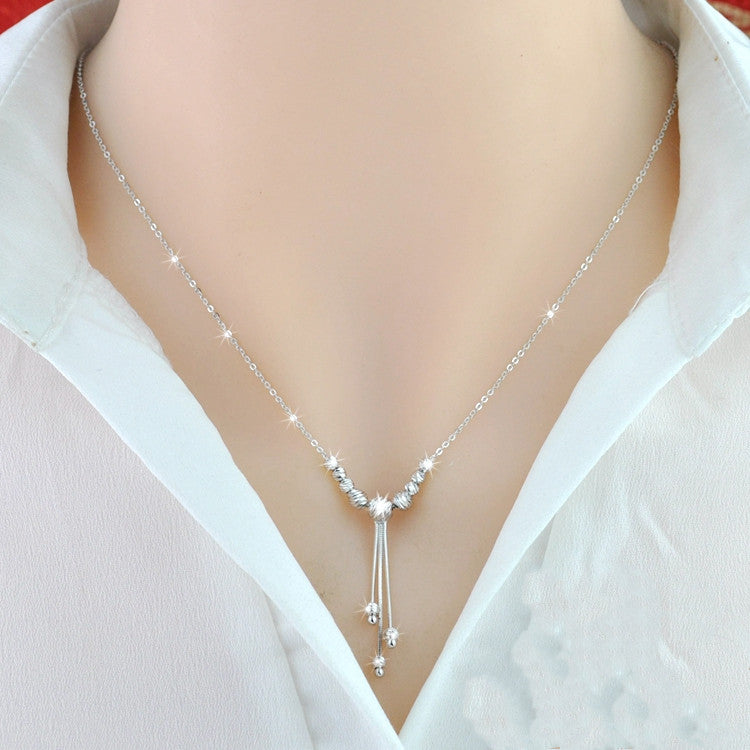 925 Sterling Silver 18K Color Gold Necklace - FASHIONKULTUR
